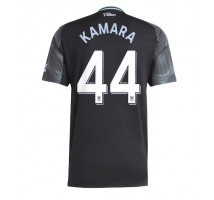 Aston Villa Boubacar Kamara #44 Koszulka Wyjazdowa 2025-26 Krótki Rękaw